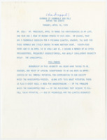 ["Remarks of Senator Dole before the United States Senate regarding disability. He advocates for the creation for a general committee or taskforce on the handicapped and a national information and resource center, barriers faced by disabled Americans and the need to remove such barriers."]