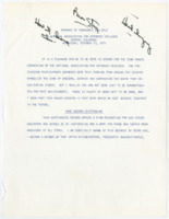 ["Remarks of Senator Dole before the \"National Association for Retarded Children.\" He discusses barriers those with mental disabilities fact as well as their potential and capabilities. He also discusses programs and efforts by the government to aid those with disabilities."]