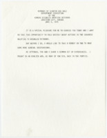 ["Dole discusses congressional efforts to aid veterans with disabilities."]