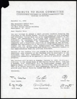 ["Draft of remarks by Senator Dole to the EEOC [Equal Employment Opportunity Commission] Lunch Honoring President Bush. He comments on Bush's leadership, his signage of the Americans with Disabilities Act, and Paralympian, Kevin Saunders. Includes letter to Senator Dole inviting him to the luncheon."]
