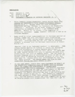 ["Summary of the discussion from a joint Budget/ Government Affairs hearing on S. 1. where the Americans with Disabilities Act was referred to as an 'unfunded mandate.' Also discussed funding for educating disabled children, the testimony of Justin Dart, and general lack of understanding on the benefits of ADA to state and local communities."]