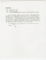 ["Notice of change of plans regarding Dole's amendment to Foreign Relations Committee, due to changes in the way the committee accepts technical amendments."]