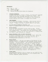 ["Various letters of thanks and congratulations sent to Dole from Vachon to sign before sending. Some of which are to congratulate new roles regarding a committee or council on disability rights advocation."]