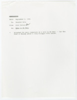 ["A brief memorandum between Senator Dole and Alec Vachon about the attached note from the Senator wishing condolences to Mo West after her mother passed from cancer"]