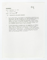 ["This memorandum includes correspondence between Alec Vachon and Senator Dole about the Senator writing a foreword for a book about disability issues during World War II"]