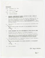 ["Dole is asked to be a part of the Honorary Committee of a fundraising auction for the Deaf and Hard of Hearing Entrepreneurs Council."]