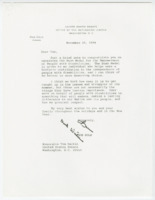 ["A letter to Tom Harkin from Bob Dole as a congratulations for receiving the Bush Medal for Empowerment of People with Disabilities"]
