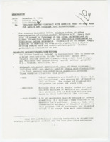["Memorandum between Alec Vachon and Bob Dole about welfare reform"]