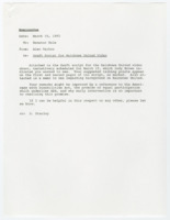 ["A memorandum and draft script for Rainbows United Video"]