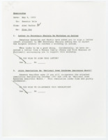 ["Dole is asked to sign a letter asking for the Surgeon General to convene a workshop on autism and to co-sponsor a resolution to designate October 1993 and 1994 as ceremonial \"National Down Syndrome Awareness Month.\""]