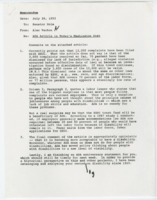 ["Washington Post articles abut the impact of the Americans with Disabilities Act one year after its passing. The paper is overall optimistic about the future with ADA."]