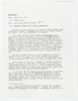 ["This memorandum includes a letter to Secretary of Transportation Peña and photocopied newspaper articles regarding the Air Carrier Access Act."]
