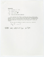 ["The memorandum includes a photocopy of the forward from Bill Lebovich's book, Design for Dignity: Studies in Accessibility, which Senator Dole wrote."]