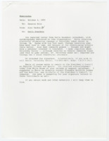 ["This memorandum accompanied a copy of Kevin Saunders autobiography. It provides an update on Saunders' life."]