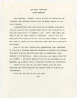 ["Speech for video greeting for event at Jan Berry Center for the Brain Injured, Southern California Rehabilitation Services, Downey, CA"]