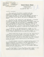 ["Letter to President George H.W. Bush from Senator Tom Harkin asking him to reconsider funding levels within the implementation of the Americans with Disabilities Act. Harkin worries that the budget is too low to allocate enough necessary resources."]