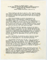 ["Remarks by Senator Bob Dole to the Board of Directors and Chapter Legislative Advocates of the Paralyzed Veterans of America"]