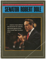 ["The interior of this program includes Senator Dole's remarks from the convention."]