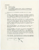 ["This memorandum is about the S.4 Amendment which would require the Secretary of Commerce to call for standards for computer equipment necessary for disabled individuals to succeed in the workforce."]