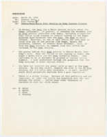 ["Memorandum regarding a Washington Post article alleging Senator Bob Dole's office used its influence in a custody battle involving a political ally of Dole."]