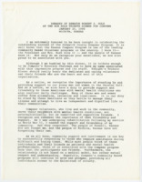 ["Remarks by Senator Bob Dole at the Bob Dole Tribute Dinner for Compeer celebrating the success of the Sedgwick County Compeer Program."]