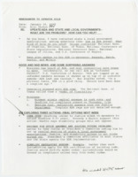 ["Memorandum regarding the implementation and regulation of the America with Disabilities Act across the nation."]