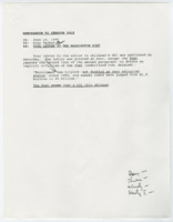 ["Memorandum regarding Dole's letter to the editor of the Washington Post being published, the Senate Finance Subcommittee hearing on Social Security's disability programs, and Senator Chafee's vote on children's SSI. Includes an Washing Post article on children's SSI."]