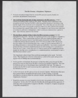 ["Fact sheet discussing the issues with the standing BIA (Bureau of Indian Affairs) process"]