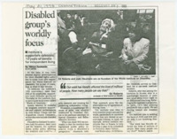 ["Newspaper article discusses the impact the World Institute on Disability has had after ten years of service on the lives of America's disabled."]
