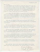 ["Letter to Senator Dole from Olathe resident, Linda Rickman, expressing her opposition to the Equal Rights Amendment. She also expresses her dislike of women's liberation and abortion."]