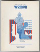 ["Current population report titled \"A Statistical Portrait of Women in the United States: 1978\" issued 1980 by the U.S. Department of Commerce and the Census Bureau. Includes cover, table of contents, introduction, and highlights."]