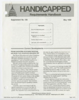 ["This issue of this monthly publication shares current developments in legislation, funding opportunities, and education updates all related to accommodating people with disabilities."]
