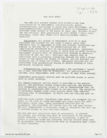 ["Outlines policies within the ADA in regards to employment, transportation, public accommodation, public services, telecommunication, and enforcement."]