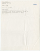 ["Letter to Senator Dole from James Canaday containing a letter Canaday had sent to Amtrak's customer service. The letter to Amtrak concerns an incident a blind patron had on an Amtrak train."]