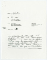 ["Fax message to Maureen West from Jane West regarding the ADA Commission proposal. Contains a membership list of the National Commission on the Americans with Disabilities Act, the last two pages of the Commission's proposal, and a draft letter to Dr. James Billington, Librarian of Congress, recognizing Nancy Lee Jones of the American Law Division of the Congressional Research Service."]