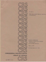 ["Congressional Research Service report on the proposed Equal Rights Amendment."]