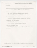 ["Agenda from meeting attended by Nancy Bocskor"]