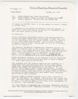 ["Nancy Bocskor, Deputy Director of Communications for the National Republican Senatorial Committee sent a memo out to Senate Republican press secretaries about a seminar she attended on women as a target demographic for Republican votes."]
