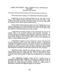 ["Part of a larger document, titled \"The Republiucan Congress: A Manifesto for Change in the House of Representetives\","]